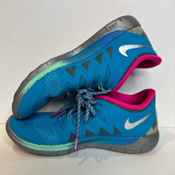 NIKE FREE5.0 DOERNBECHER DB (GS) LIMITED SIZE US 5Y (728651-400) - Picture 3 of 8